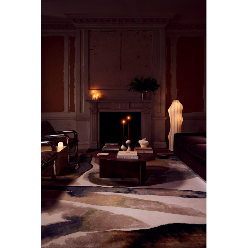 Kali Umber Area Rug, Rectangle 5' x 7'6"