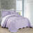 4 Piece Damask Oversized Embroidery Bedspread Set-1629558985-1629559027