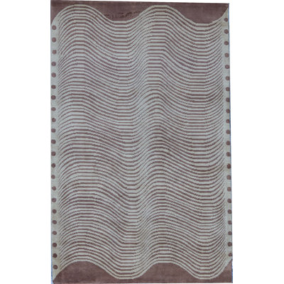 Hand-Knotted High-Quality Gold Area Rug