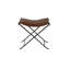 Tabouret d'appoint en cuir véritable Nardone-1679119704