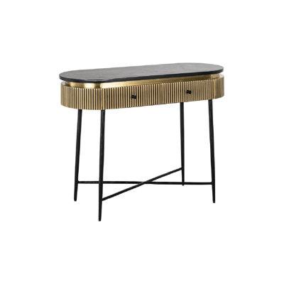 Console Table 39'' Marble Top Console Table