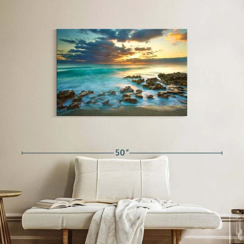 Gillard Ocean Sunrise Hues, H 26 po x l 39 po