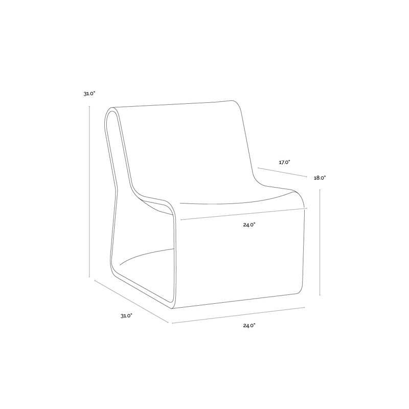 Armless Chair