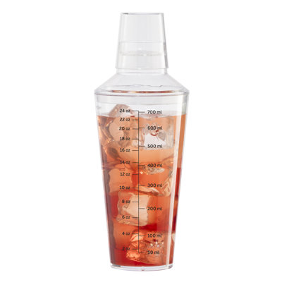 Cocktail Shaker, 24oz / 700ml, Clear