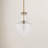 Ravenna 1-Light Dimmable Teardrop Pendant-1880849176