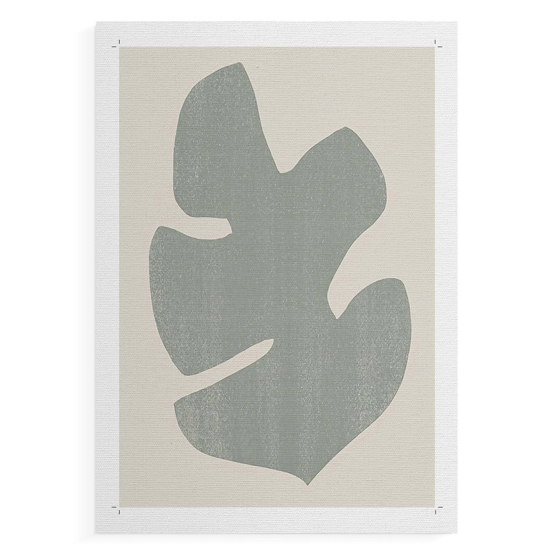 Palmier Morph I - impressions sur toile seulement - non encadré, H 48 po x l 32 po