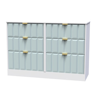 Besian 115cm W 6 - Drawer Chest of Drawers