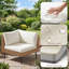 Ensemble de conversation modulaire en osier pour terrasse pour 4 personnes avec coussins-1402235234