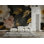 Papier peint floral peint à l'huile pivoine feuille d'or