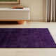 Clio Handmade Wool Purple Rug