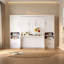 Lit escamotable 4 tiroirs avec garde-robe et tablettes-1489181163