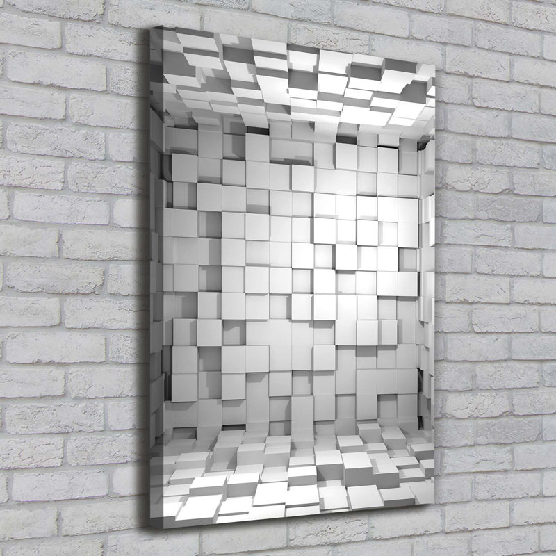 Cubes - Wrapped Canvas Print