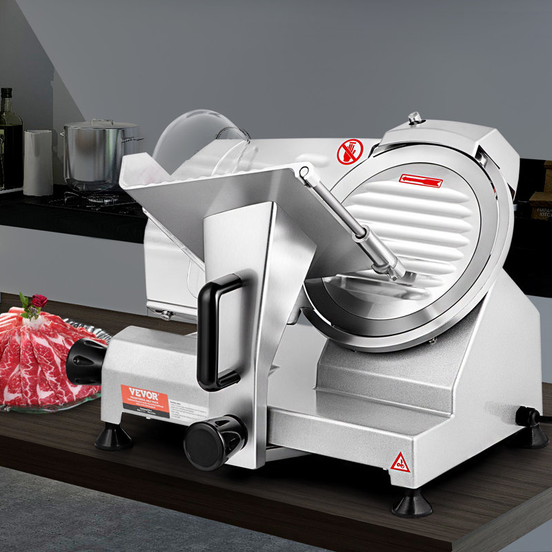 VEVOR Stainless Steel Electric Meat Slicer