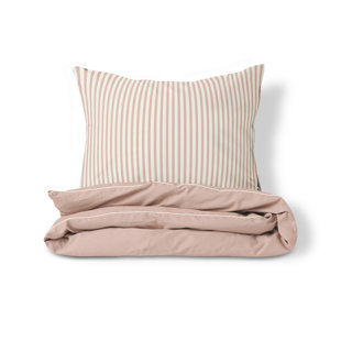  Allyra Egyptian Certified Cotton 400 TC Double Face 3 Piece Duvet Cover Set