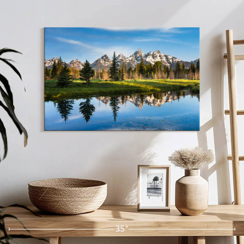 Paysage Alvord Grand Tetons, H 16 po x l 24 po