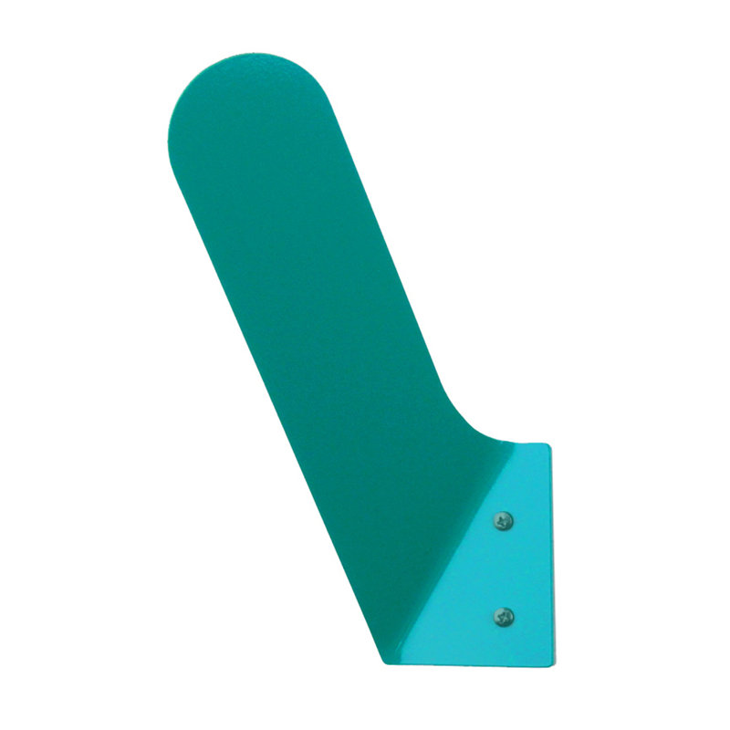 Gray Left Aluminum Wall Mounted Coat Hook