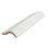 Antiqua 2"x8" Glossy Ceramic Quarter Round Wall Tile Trim in White