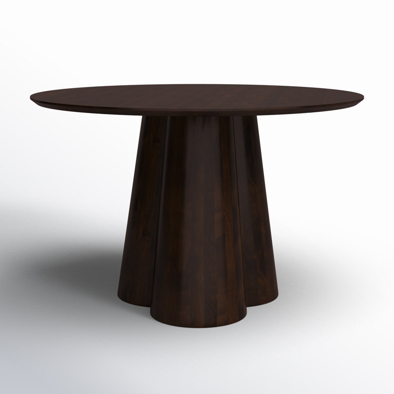 Eudia Round Solid Wood Dining Table