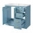 36'' Bathroom Vanity with Ceramic Sink Combo