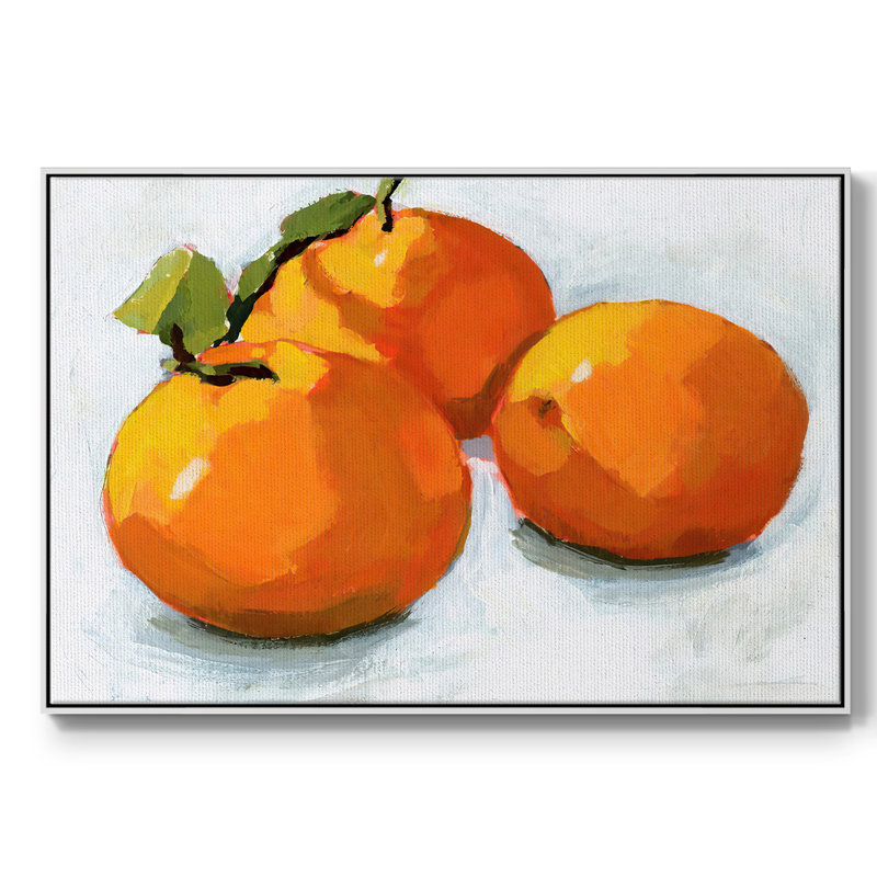 Citrus Grouping I, reproduction d'art sur toile, Blanc, H 27 po x l 41 po x P 2 po