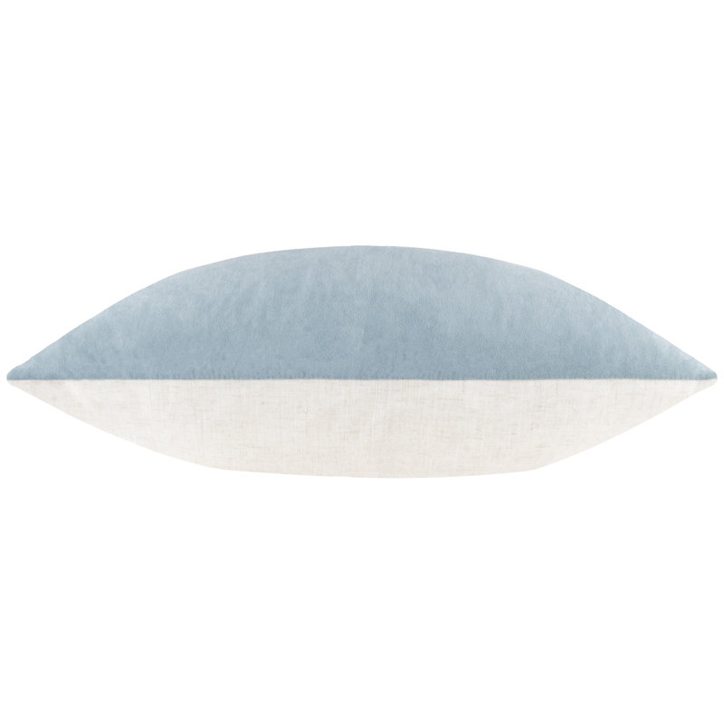 Assetou Rectangular Throw Pillow Cover, Light Blue