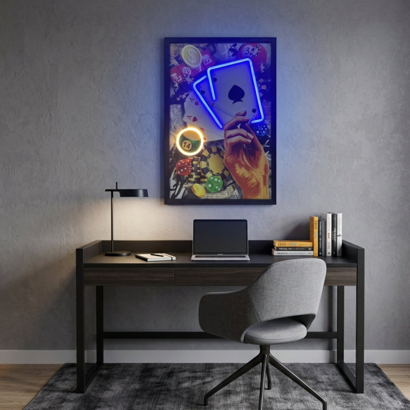 Sports Wall Decor on Canvas