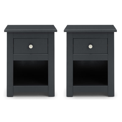 Payeur 43cm W Solid Wood Bedside Table