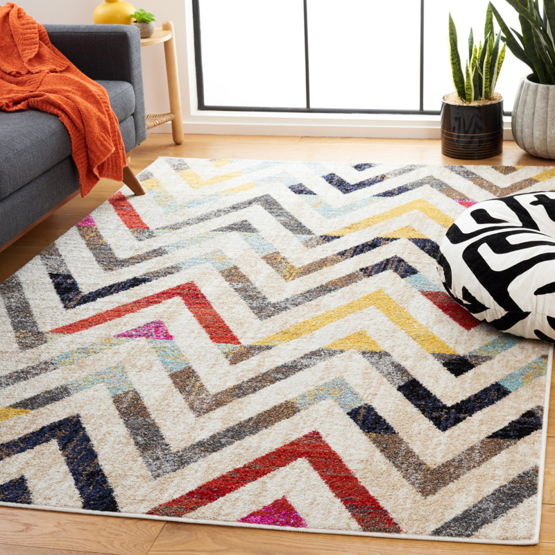 Tapis Adirondack Performance Chevron, Rectangle 5 pi 1 po x 7 pi 6 po