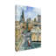 « city scene iii », reproduction sur toile tendue-896363447