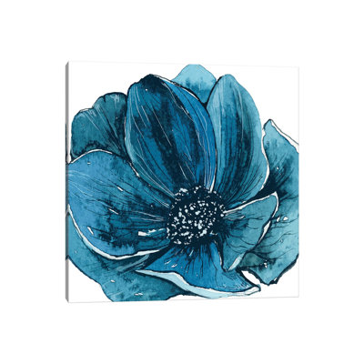 Ellie Blue Light by Art Mirano - Wrapped Canvas Painting