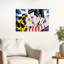 Art mural rétro romantique "Bold Comic Kiss"-942867447