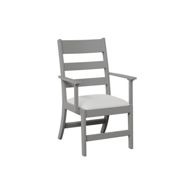 Chaise avec accoudoirs et coussins Parker