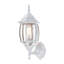Applique murale d'extérieur 1 lumière avec abat-jour en verre transparent Billiot-88578960