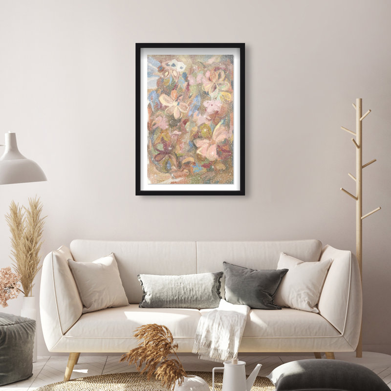 Moving Eden II Shadowbox Abstract Print by Oliver Gal, Black Frame, 10 x 15, 37.5"H x 25.5"W, Black Shadowbox