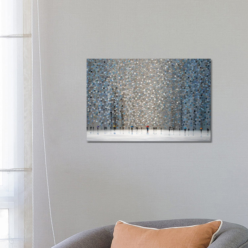 Infinity Rain - Giclée sur toile tendue avec châssis, H 18 po x l 26 po