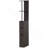 54" Tall Bathroom Storage Cabinet, Freestanding Linen Tower With 2-Tier Shelf And Drawers, Narrow Side Floor Organizer, Brown