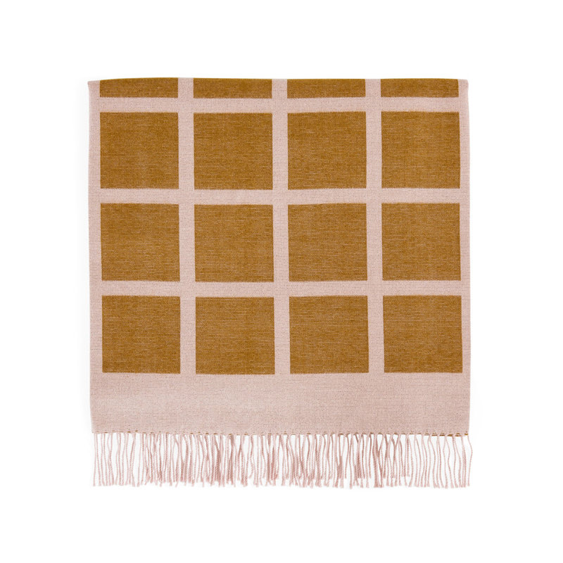 Squares Baby Alpaca Throw