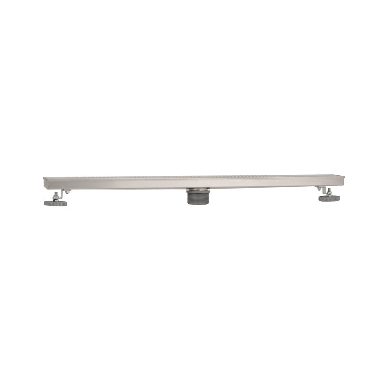 Stainless Steel Linear Shower Drain Wave Grate, 32"