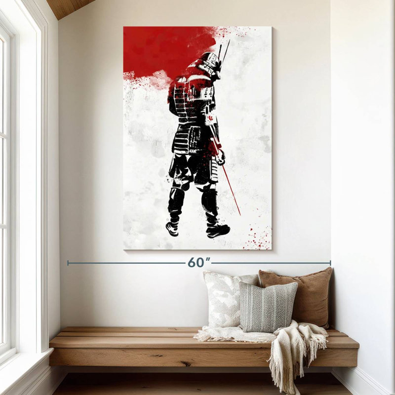 Sireci Samurai Warrior, 51" H x 34" W