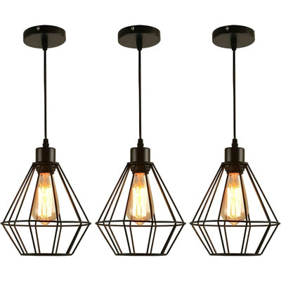 Amarys 3 - Light Black Pendant