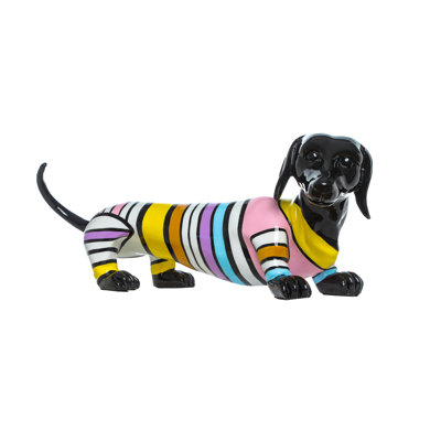 Mcelfresh Stripe Dachshund Dog - 19" long