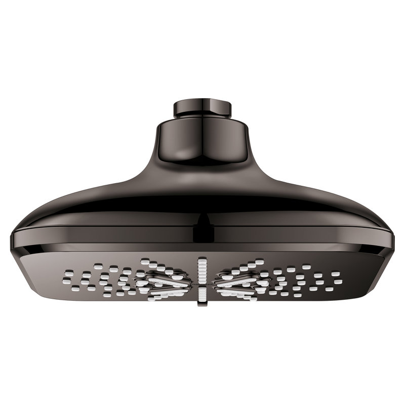 Jet Fixed Shower Head with DreamSpray, Hard Graphite