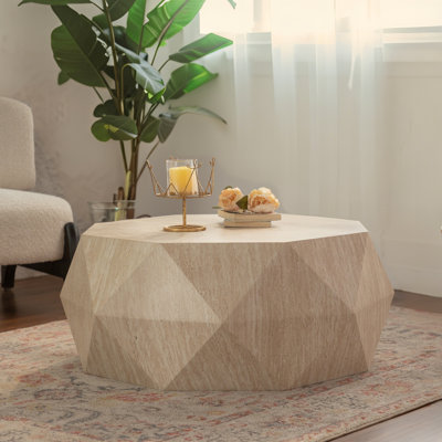 Table basse moderne de style campagnard moderne, table basse style American Natural pour bureau, salle à manger et salon