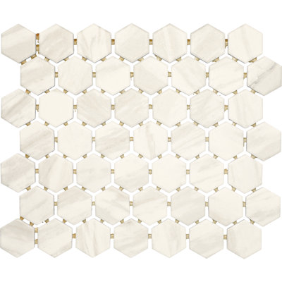 Daltile Perpetuo 1.5" Glazed Ceramic Hexagon Mosaic Tile (12.00 PC Per Carton) (9.72 SQ FT Per Carton)
