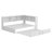 Metal Daybed With Trundle, Storage Cabinets And USB Ports-401848102