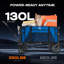 Chariot pliable avec roues 140L-115214130