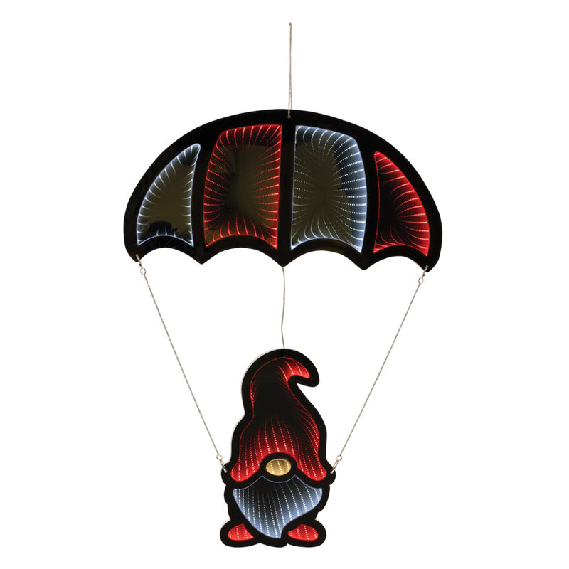 Gnome Parachute Kamili Light Display 33.5"H