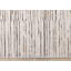 Tapis blanc rayé blanc à faible circulation-861654871