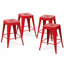 Tabouret à hauteur de comptoir avec assemblage sans outil et conception non empilable-1856762344