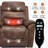 Dual Motor Infinite Position Up To 350 LBS Leatherair Power Lift Recliner Chair, Heavy Duty Motion Mechanism With 8-Point Vibration Massage And Lumbar Heating-1593323656